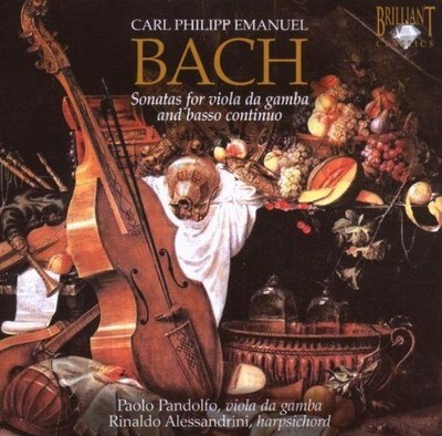 Sonatas for Viola Da Gamba & B Pandolfo, P., R. Alessandrini  und Carl Philipp E