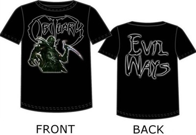 Obituary - Evil Ways T-Shirt-L #55670