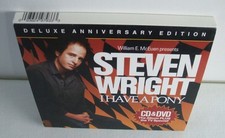 Steven Wright - I Have a Pony (DVD/CD 2009) w Slipcover ~ Very Good Condition!