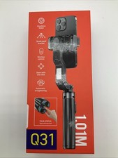 40 Gimbal Selfie Stick Auto Face Tracking Tripod 360 Rotation Aluminum NEW