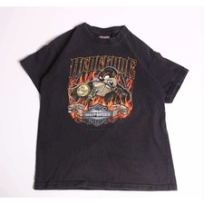 Harley-Davidson Kids Renegade Taz Looney Tunes T-Shirt Black Small Four Rivers