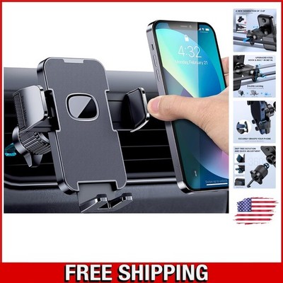 Military-Grade Car Vent Phone Mount for Thick Cases | 360° Adjustable & Stable