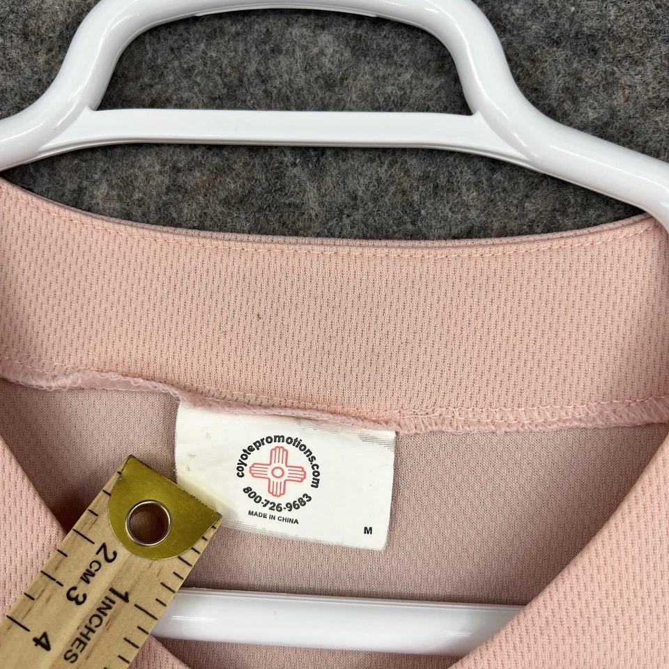 Camiseta deportiva Sugar Land Skeeters para hombre rosa mediana MILB botón delantero tracey Foto 3 de 4