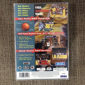 NBA Action 98 (Sega Saturn, 1997)