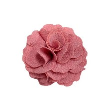 Dainty Rose Flower Brooch Lapel Pins for Women Men Handmade Fabric Flower Brooch