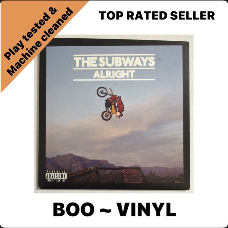 The Subways - Alright, 7"" Vinyl Record Indie Rock NM / NM
