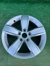 1x Alufelge 16 Zoll 6.0" 5x112 43ET Glanz Silber 2GA071496A VW T-Roc I Rim Wheel