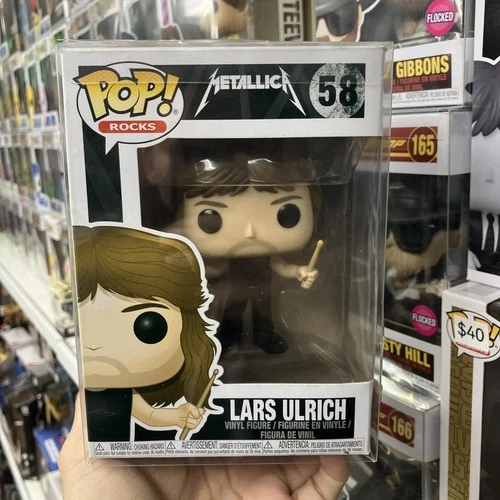 Funko Pop! Rocks Vinyl: Lars Ulrich #58