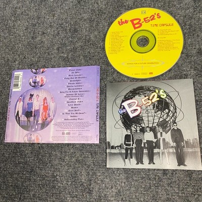 B-52s Time Capsule Greatest Hits CD 1998 Love Shack Rock Lobster FreeShip NoCase