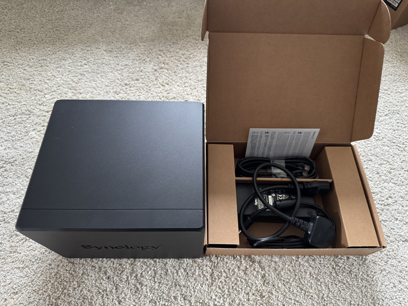 Synology DiskStation DS925+ 4-Bay NAS with 2.5GbE Expandable to 9 Bays, M.2 NVMe