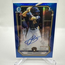 2026 Bowman Chrome Pedro Ibarguen True Blue Refractor 1st Prospect Auto /150