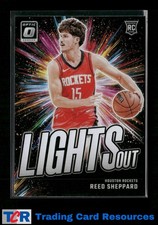 2024-25 Donruss Optic #13 Reed Sheppard Lights Out Fast Break Holo
