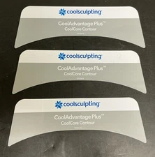 3 Zeltiq CoolSculpting CoolAdvantage Plus CoolCore Contour Templates 207204-B