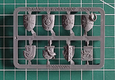 Warhammer Old world :  pièce/bits : boucliers / shields empire chevalier knight