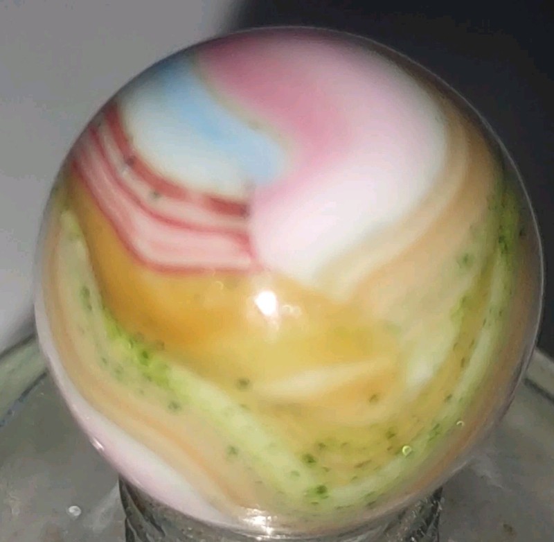 W87 - D.A.S. " Carnival " Marble - .70" * Made in 🇺🇸🇺🇸U.S.A.🇺🇸🇺🇸 