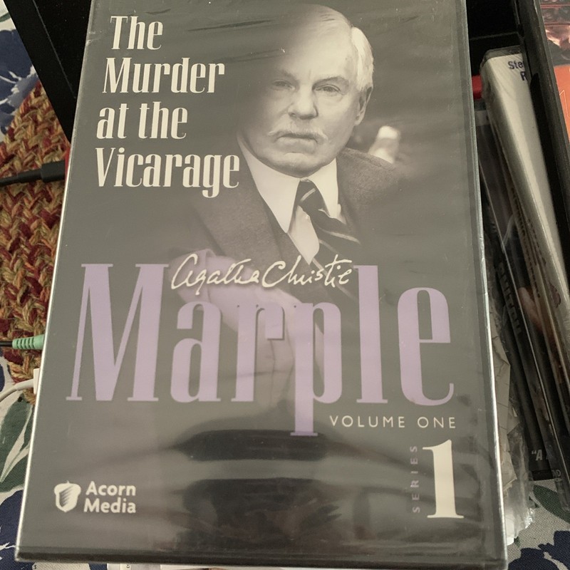 Agatha Christie Marple Volume 1 Series 1 DVD The Murder at the Vicarage NEW