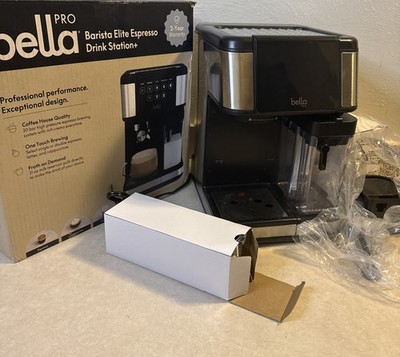 Bella Pro Barista Elite Espresso Drink Station Plus Stainless Steel