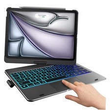 Touch Keyboard Case iPad Air 11 M3/M2/iPad Pro 11 2018-2022 / Air 5/4 Gray