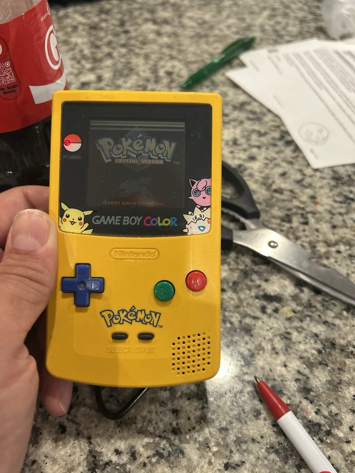 Pokémon Crystal Version Game Boy Color OG Battery, Functional. - Image 2 of 3