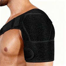 Shoulder Brace Arm Sling Immobilizer for Rotator Cuff Pain Relief Support Black
