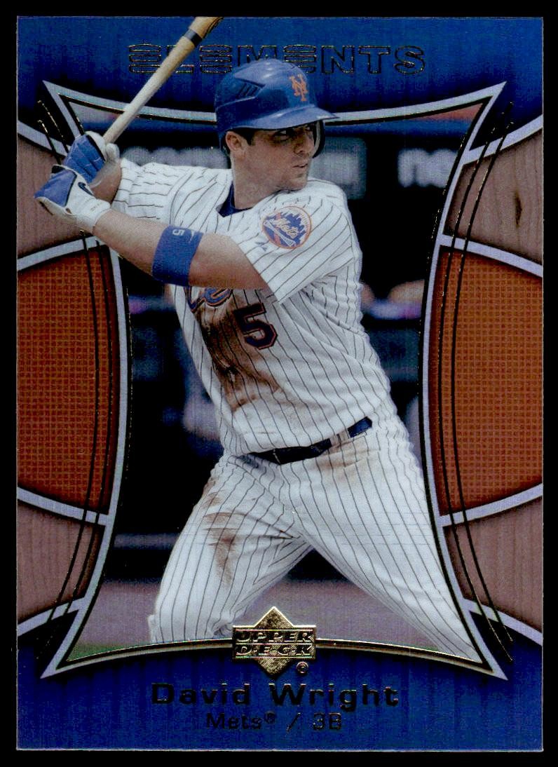 David Wright 2007 Upper Deck Elements #26 New York Mets Baseball Card