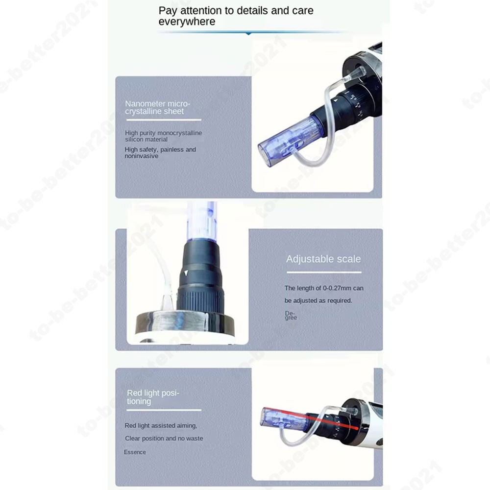 Portable Micro Pen Wrinkle Removal Skin Rejuvenation Machine Anti-Age for Face