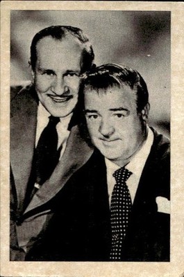 Actors Edi figurine. Old 1940s/50s # 214 Bud Abot and Lou Costello