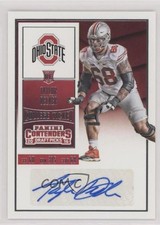 2016 Panini Contenders Draft Picks College Ticket Taylor Decker #233 Auto 09q5