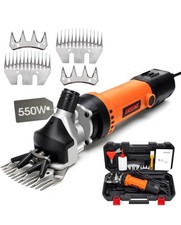 Sheep Shears Electric 550W - Professional Sheep Clippers Two Blades large Dog..