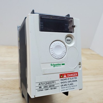 SCHNEIDER ELECTRIC ALTIVAR ATV12H037F1 12 HP VARIABLE SPEED DRIVE 0.37KW