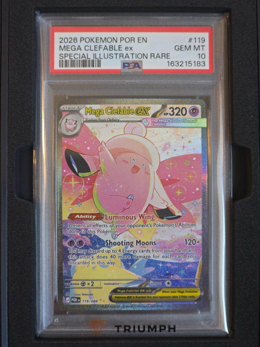 Clefable ex Pokémon TCG Cards | Updated Oct 2026