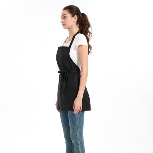 Villorem Canvas Apron For Men & Women - Adjustable Straps With Large Pockets For Cooking, Kitchen, Grilling - View #6