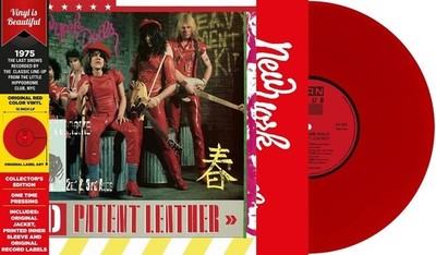 New York Dolls Red Patent Leather (Vinyl) Collector's  12'' Album Coloured Vinyl