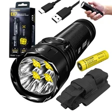 Nitecore EX7 Variable Beam Pattern High Performance Flashlight w/ NCP30 Holster