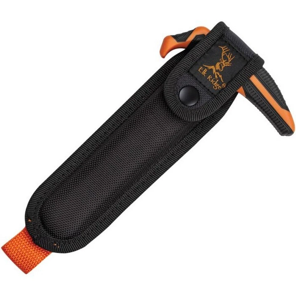 Sierra de trekking Elk Ridge SK5 hoja de acero al carbono mango de nailon naranja - ER-TKSAW001 Foto 3 de 3