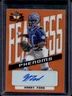2021 Leaf Valiant Harry Ford Fearless Phenoms Auto Orange Rookie RC #/99