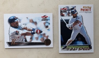 (2) 1995 Score Summit Edition #32 & #184 - Kirby Puckett - Minnesota Twins HOF
