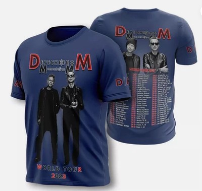 Depeche Mode Band Memento Mori World Tour 2023 hot shirt 3d, cute gift dad 3d