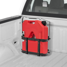 Jerry Can Holder Tool Bracket Mount Gas Rack Oil Tank Fuel 5.28 Gallons 20l