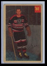 1954-55 Parkhurst Hockey George Gee #80