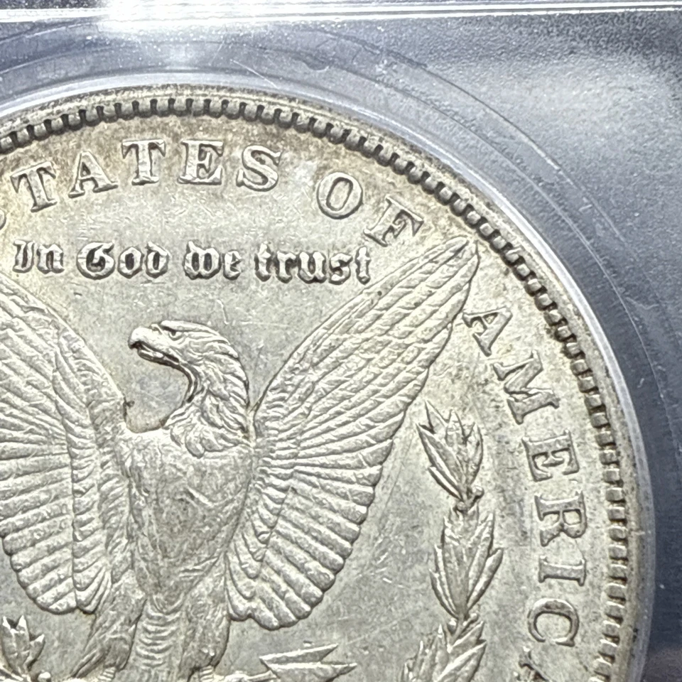 1898-S Morgan Dollar S$1 ICG AU55 | BETTER SAN FRANCISCO Mint Date - Image 4 of 4