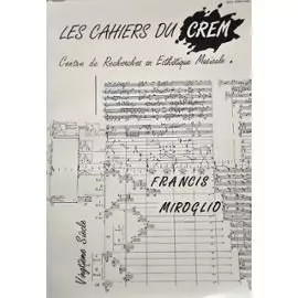 Les Cahiers du CREM: Zwanzigstes Jahrhundert, Internationales Forschungszentrum in es