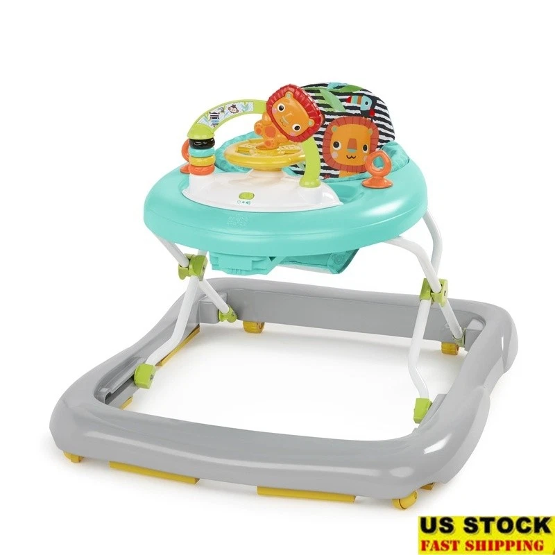 Adjustable Baby Walker W/ Activity Station Unisex Zig Zag Zebra Infant Toy New
Opens in a new window