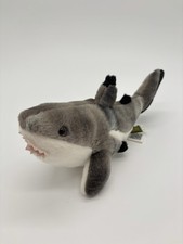 Wild Republic Gray Shark Plush Stuffed Animal 9