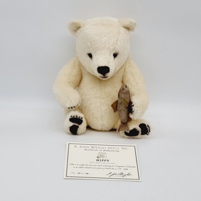 R. John Wright Nippy Baby Bear Series limitiert 500 aus 2000 30 cm Mohair