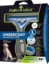 FURminator Undercoat deShedding Tool Large Short Hair Dogs 23-41kg Clear