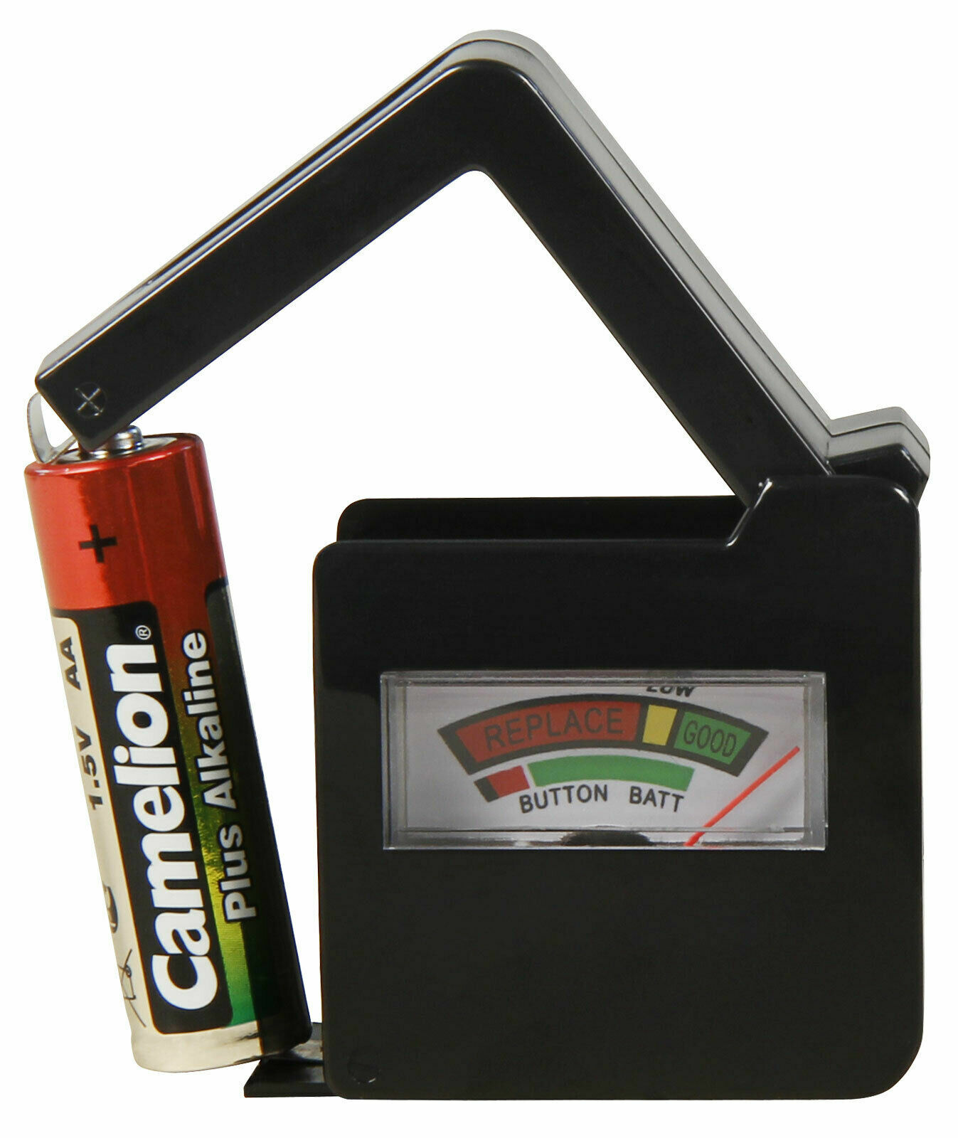 Thumbnail - Batterieprüfer Batterietester Für Aaa Aa Baby C D 9v Knopfzellen