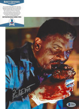 RICHARD GANT SIGNED JASON GOES TO HELL 8x10 MOVIE PHOTO PROOF BECKETT COA BAS