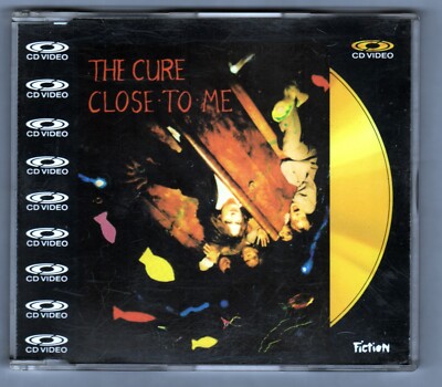 THE CURE CD AUDIO VIDEO LASERDISC CLOSE TO ME 1988 FICTION 080180-2