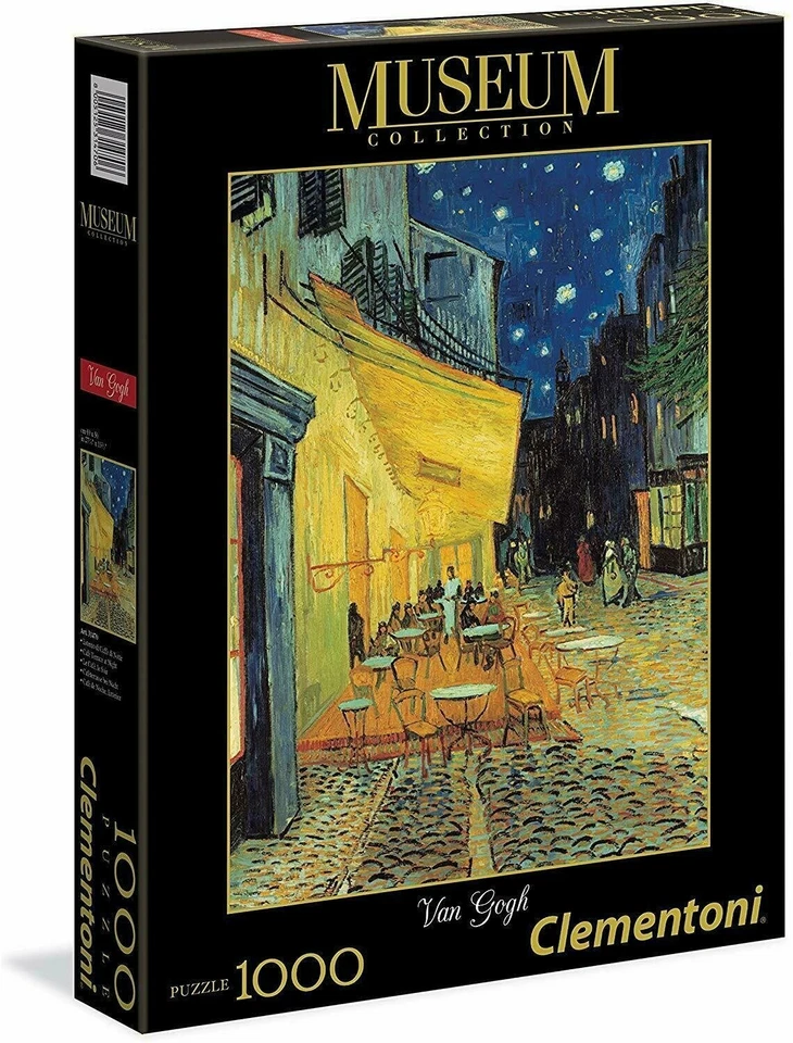 Clementoni Puzzle 1000 pièces "Le café, le soir" Vincent van Gogh 31470 Museum